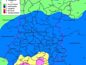 Пожароопасность на 07 июля 2026 года