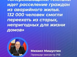 7 апреля премьер-министр РФ Михаил Мишустин отчитался перед Госдумой о работе правительства. Рассказал о расселении аварийного жилья