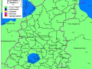 Пожароопасность на 30 июля 2026 года
