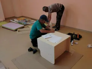 Уют, чистота и безопасность: в детсаду «Солнышко» активно готовятся к открытию