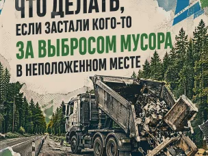 Что делать, если заметили, что кто-то складирует мусор в неположенном месте?