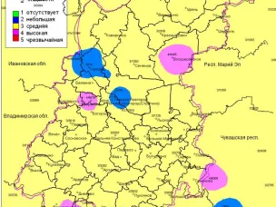 Пожароопасность на 11 июня 2026 года