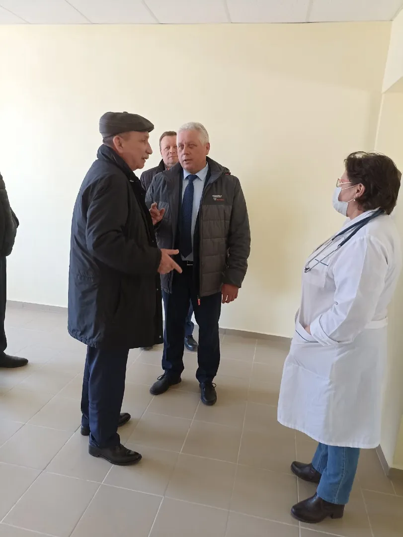 С рабочим визитом