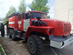 Мощная пожарная техника на боевое дежурство