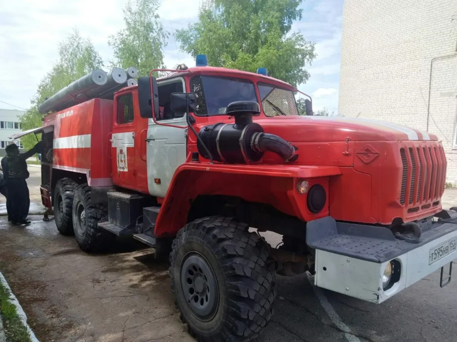 Мощная пожарная техника на боевое дежурство