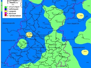 Пожароопасность на 15 июля 2026 года