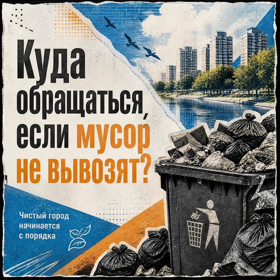 Контейнеры переполнены? Разбираемся, кто отвечает за чистоту и куда обращаться
