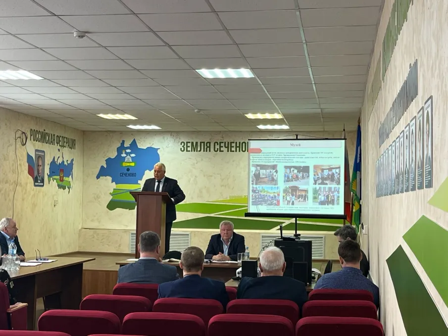 Отчёт о проделанной работе главы МСУ Сеченовского муниципального округа Е.Г.Наборнова