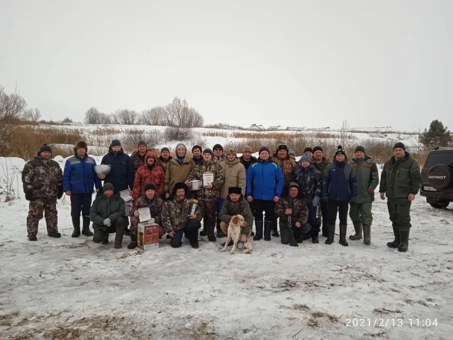 Cоревнования по охотничьему биатлону