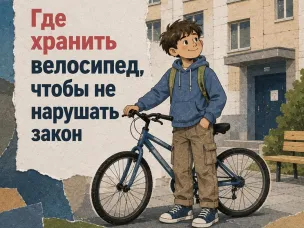 Хранение велосипедов в многоквартирном доме