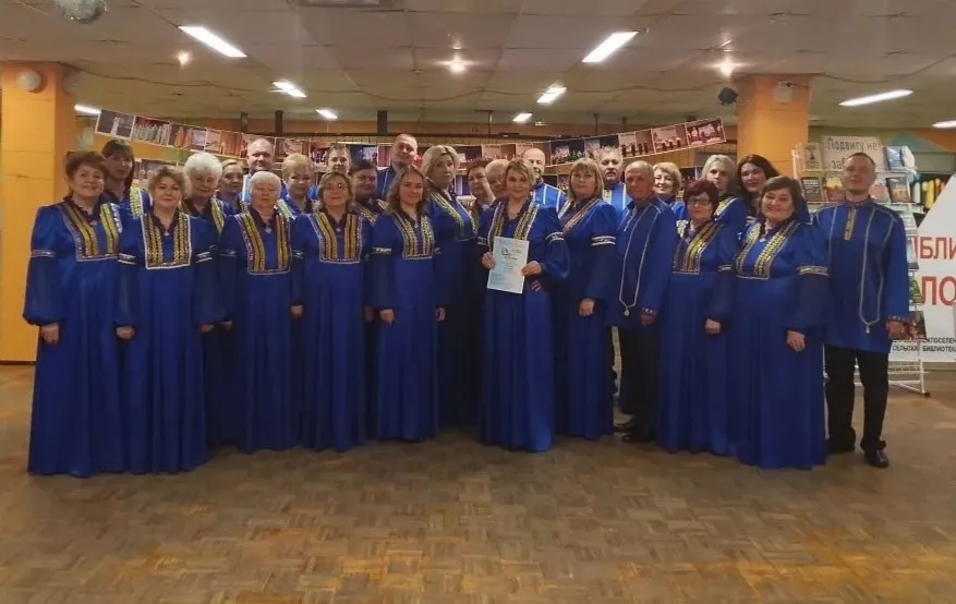 С песней к победе: Хор «Наследие» (художественный руководитель М.А.Голубева) достойно представил Сеченовский округ на областном конкурсе «За Веру! За Отчизну! За Любовь!»