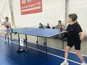 19 апреля состоялось первенство Большемурашкинского муниципального округа по настольному теннису
