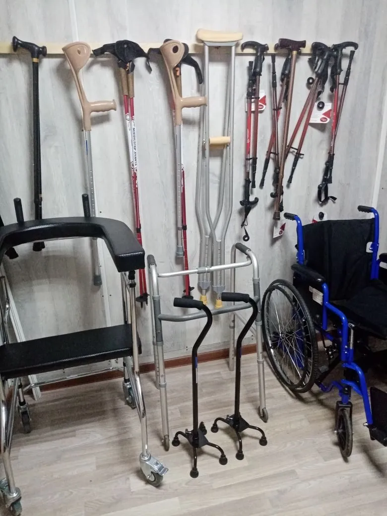В «КЦСОН Сеченовского района» продолжает работу пункт проката реабилитационных средств