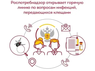 Всероссийская горячая линия по вопросам профилактики клещевого вирусного энцефалита (КВЭ)