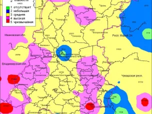 Пожароопасность на 1 июля 2022 года