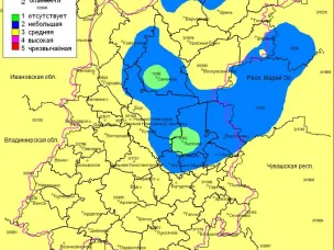 Пожароопасность на 09 июня 2026 года