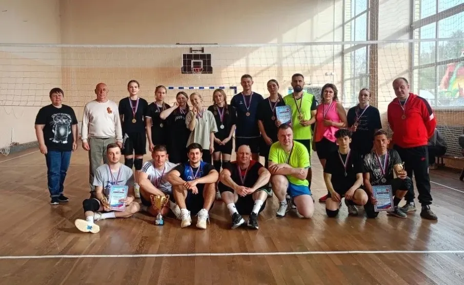 ВОЛЕЙБОЛЬНЫЙ ТУРНИР В ЧЕСТЬ ДНЯ ПОБЕДЫ!