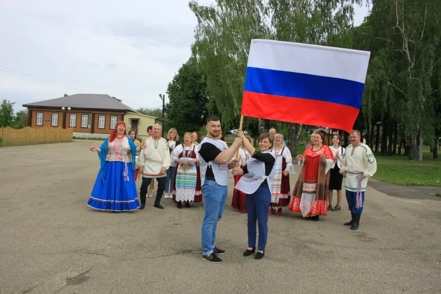 В Нижегородской области стартовала акция «Эстафета флага России»