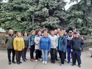 В спортивных состязаниях наши ветераны заняли ПЕРВОЕ место