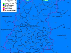 Пожароопасность на 30.05.2022