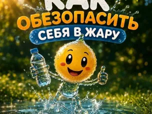 Как пережить жару и не получить солнечный удар?