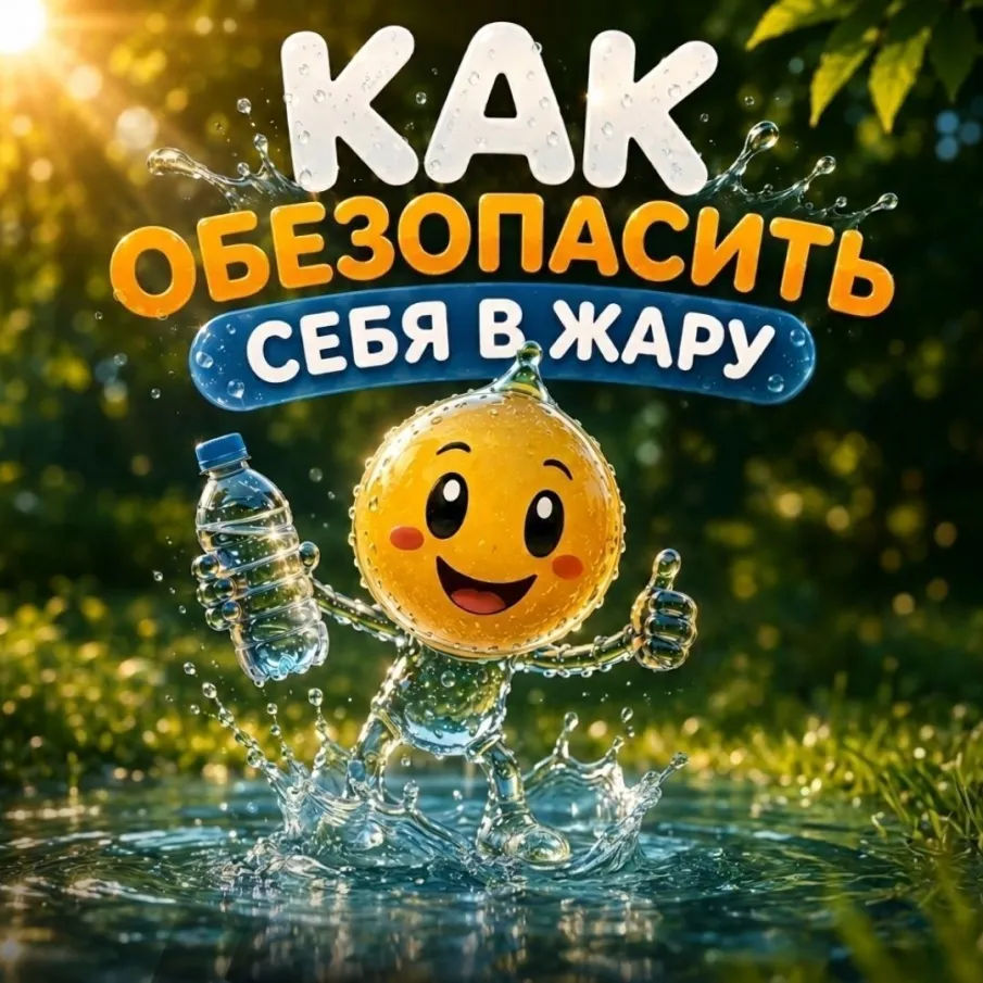 Как пережить жару и не получить солнечный удар?